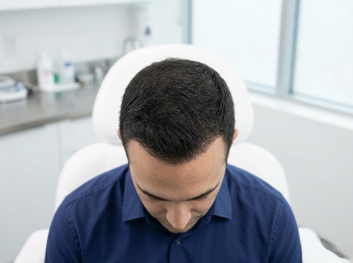 Hair transplant result
